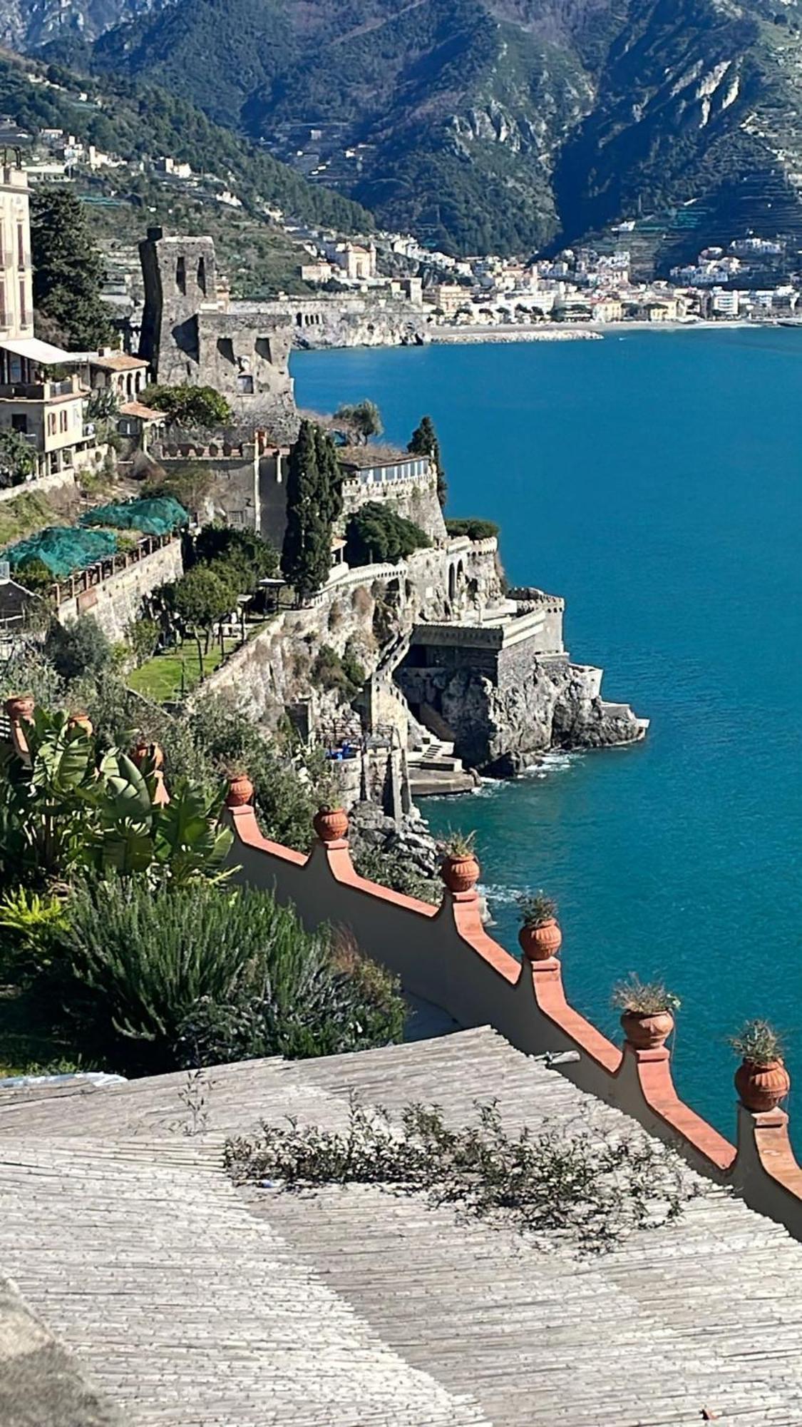 Villa Girasole Luxury Amalfi Coast Minori Exterior foto